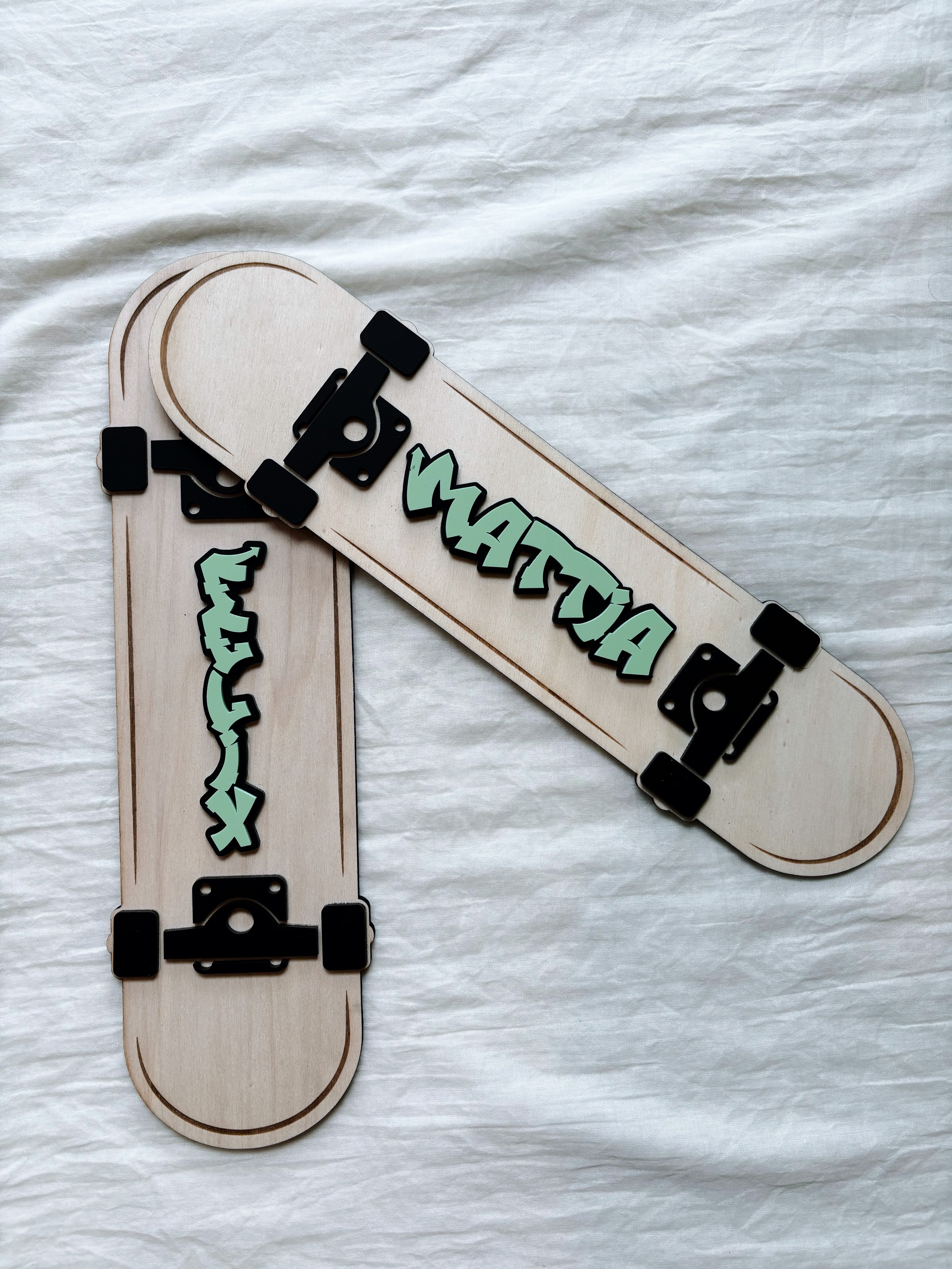 Skate board graffiti