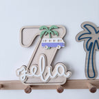 décoration personnalsée lettre prénom van plamier