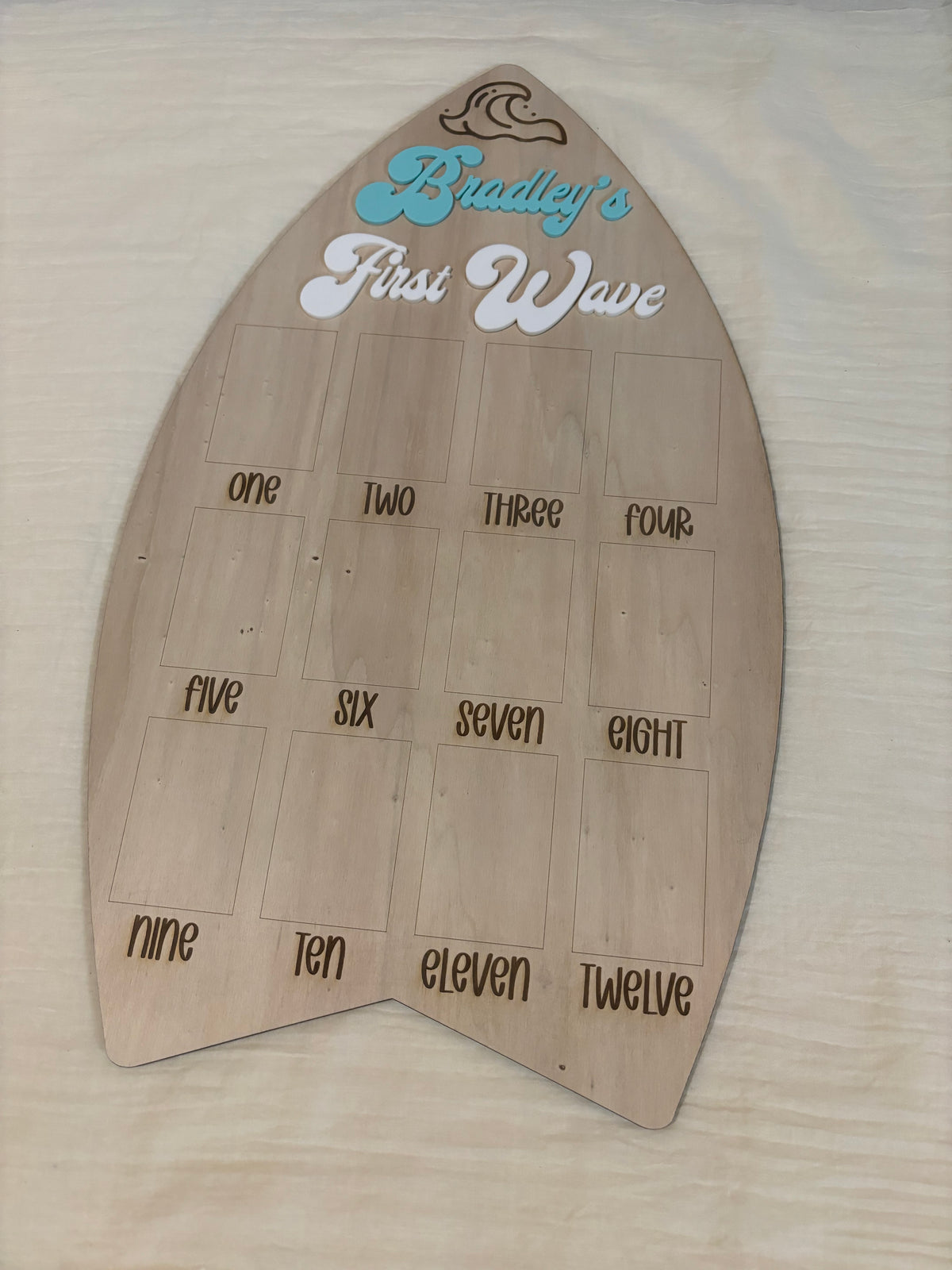 Panneau ma première année Surf