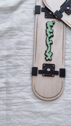 Skate board graffiti
